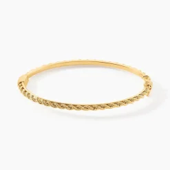 Marc Orian Bracelets Or|Bracelets Joncs > Bracelet Jonc Cordelia Or Jaune
