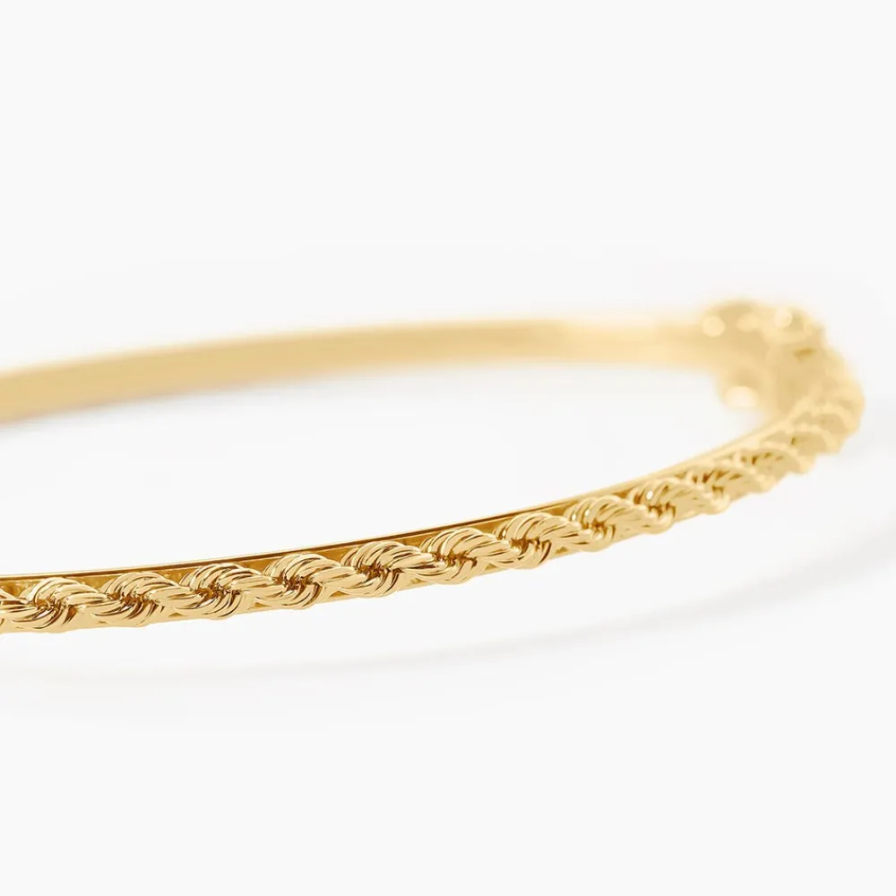Marc Orian Bracelets Or|Bracelets Joncs > Bracelet Jonc Cordelia Or Jaune
