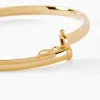 Marc Orian Bracelets Or|Bracelets Joncs > Bracelet Jonc Cynthia Fil Plat Lisse Or Jaune