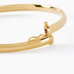 Marc Orian Bracelets Or|Bracelets Joncs > Bracelet Jonc Cynthia Fil Plat Lisse Or Jaune