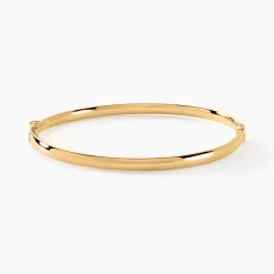 Marc Orian Bracelets Or|Bracelets Joncs > Bracelet Jonc Cynthia Fil Plat Lisse Or Jaune
