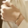 Marc Orian Bracelets Or|Bracelets Joncs > Bracelet Jonc Cynthia Or Jaune