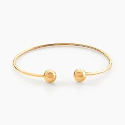Marc Orian Bracelets Or|Bracelets Joncs > Bracelet Jonc Davina Boules Or Jaune