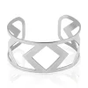 IMAGINE Bracelets Acier Inoxydable|Bracelets Joncs > Bracelet Jonc Deanna Acier Blanc