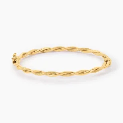 Marc Orian Bracelets Or|Bracelets Joncs > Bracelet Jonc Deniece Or Jaune