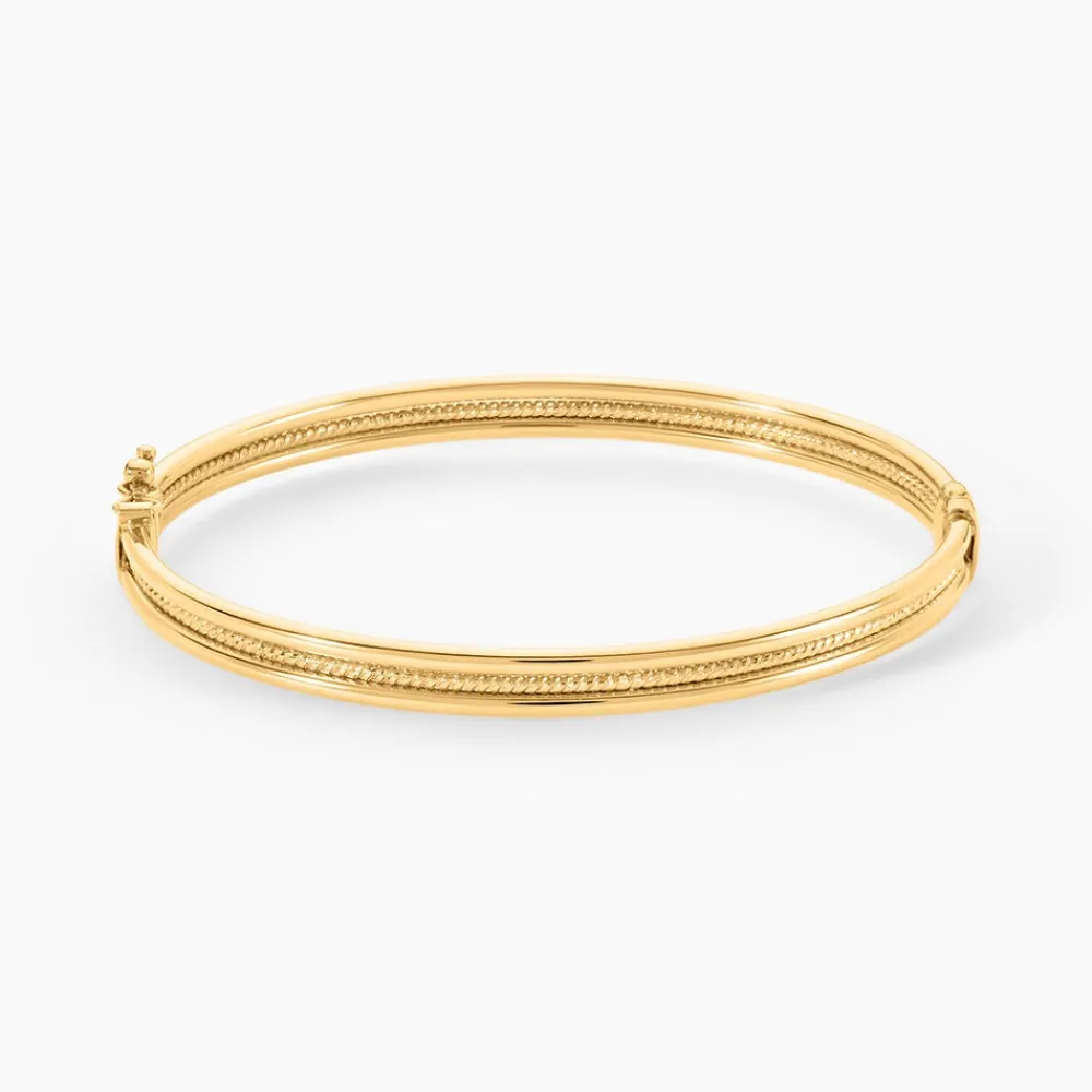 Marc Orian Bracelets Or|Bracelets Joncs > Bracelet Jonc Dionysios Or Jaune