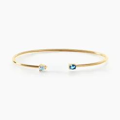 Marc Orian Bracelets Or|Anniversaire De Mariage > Bracelet Jonc Garden Or Jaune Topaze Oxyde De Zirconium