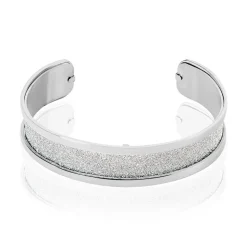 Bracelet Jonc Guila Acier Blanc