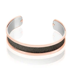Bracelet Jonc Guila Acier Rose
