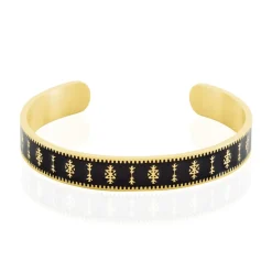 IMAGINE Bracelets Acier Inoxydable|Bracelets Joncs > Bracelet Jonc Murielle Acier Jaune