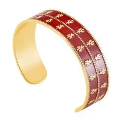 IMAGINE Bracelets Acier Inoxydable|Bracelets Joncs > Bracelet Jonc Solene Acier Jaune