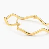 Marc Orian Bracelets Or|Bracelets Joncs > Bracelet Jonc Jennie Ondule Or Jaune