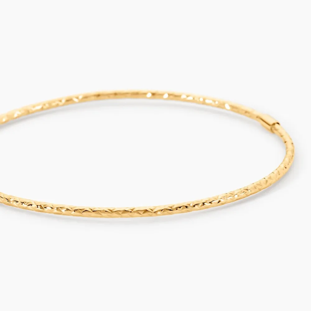 Marc Orian Bracelets Or|Bracelets Joncs > Bracelet Jonc Jonatan Or Jaune