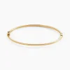 Marc Orian Bracelets Or|Bracelets Joncs > Bracelet Jonc Loise Fil Carre Lisse Or Jaune