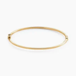 Marc Orian Bracelets Or|Bracelets Joncs > Bracelet Jonc Loise Fil Carre Lisse Or Jaune