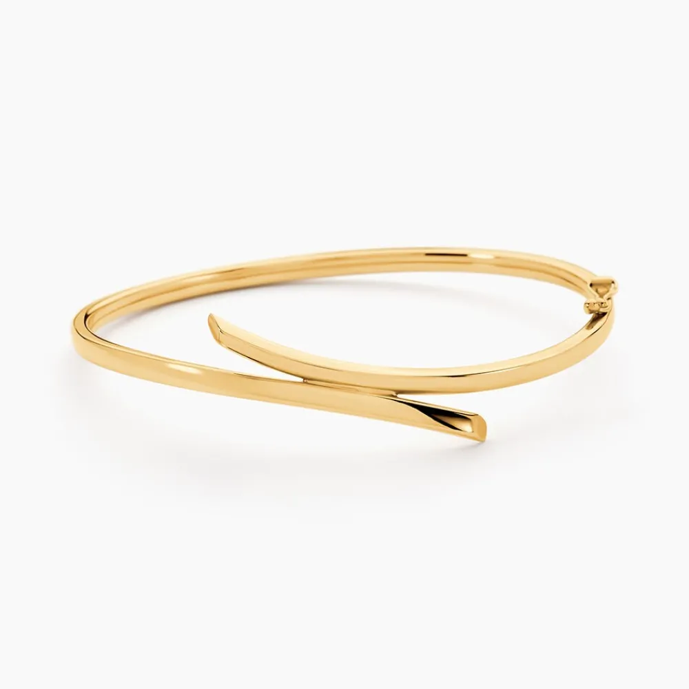 Marc Orian Bracelets Or|Bracelets Joncs > Bracelet Jonc Loise Flexible Or Jaune