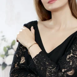 Marc Orian Bracelets Or|Bracelets Joncs > Bracelet Jonc Loise Flexible Or Jaune