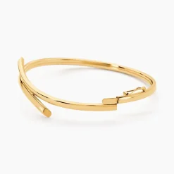Marc Orian Bracelets Or|Bracelets Joncs > Bracelet Jonc Loise Flexible Or Jaune