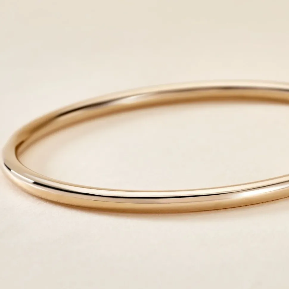 Bracelet Jonc Louliaae Plaqué Or Jaune