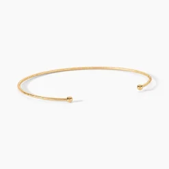 Bracelet Jonc Lou Plaqué Or Jaune