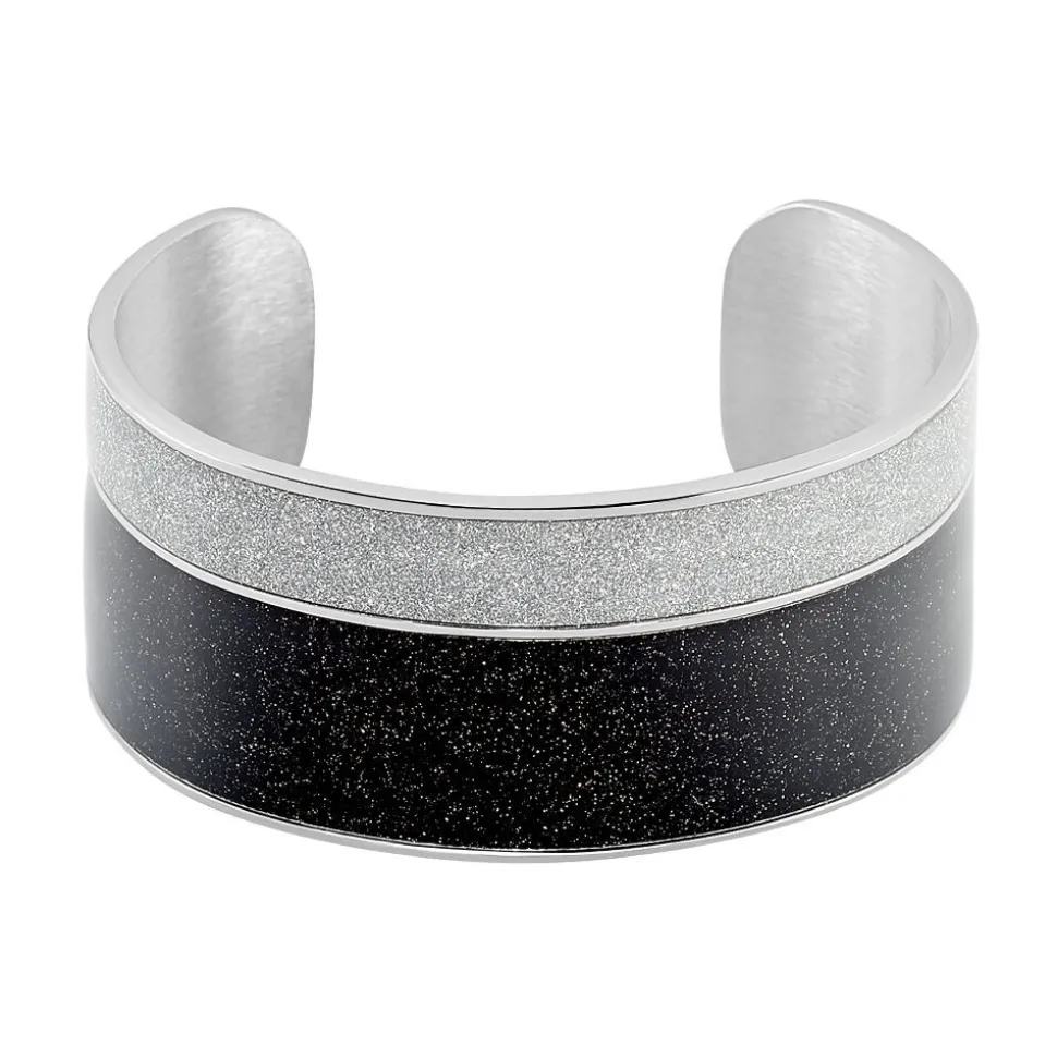 Bracelet Jonc Marie-adelaide Acier Blanc