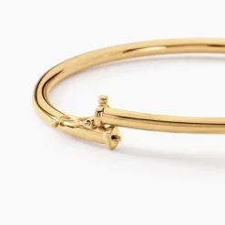 Marc Orian Bracelets Or|Bracelets Joncs > Bracelet Jonc Or Jaune Cynthia