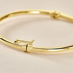 Marc Orian Bracelets Or|Bracelets Joncs > Bracelet Jonc Or Jaune Cynthia