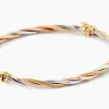 Marc Orian Bracelets Or|Bracelets Joncs > Bracelet Jonc Temani Or Tricolore