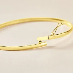 Marc Orian Bracelets Or|Bracelets Joncs > Bracelet Jonc Yuriy Fil Flexible Or Jaune