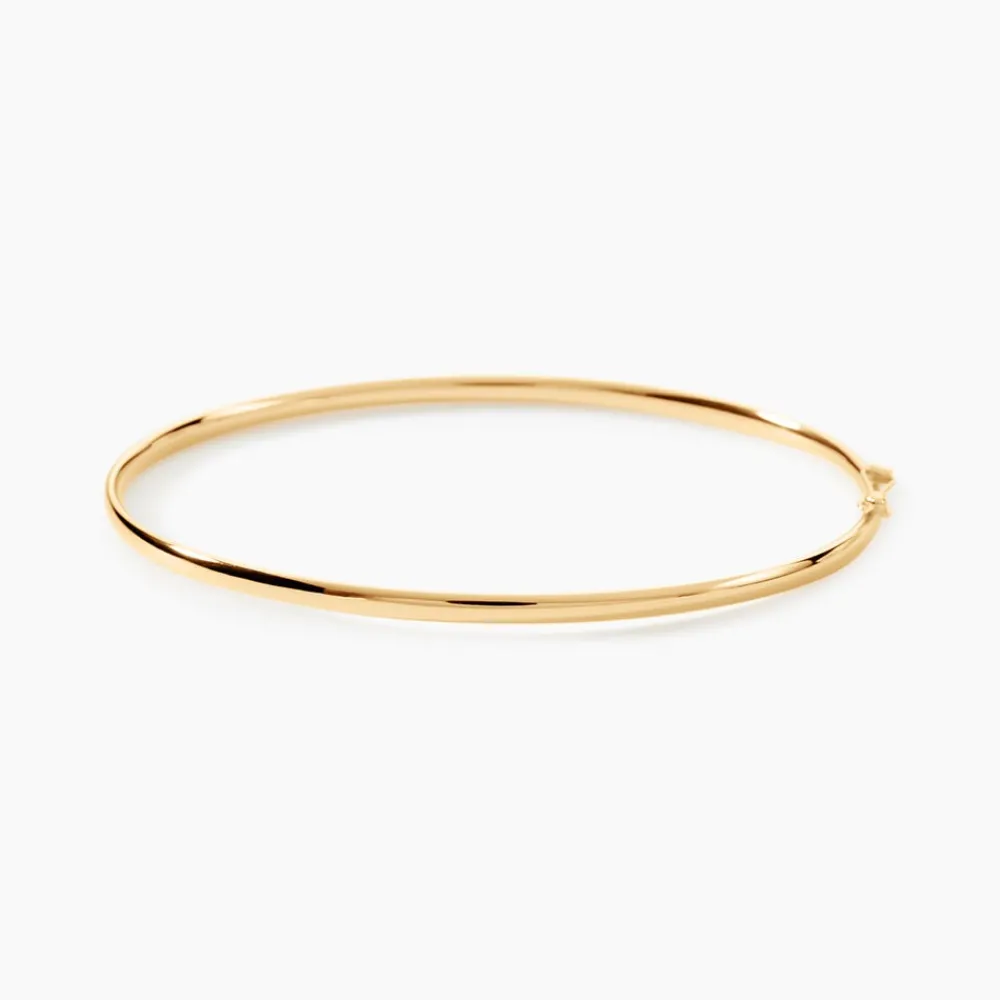 Marc Orian Bracelets Or|Bracelets Joncs > Bracelet Jonc Yuriy Fil Flexible Or Jaune