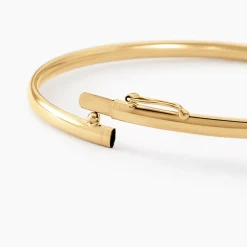 Marc Orian Bracelets Or|Bracelets Joncs > Bracelet Jonc Yuriy Fil Flexible Or Jaune