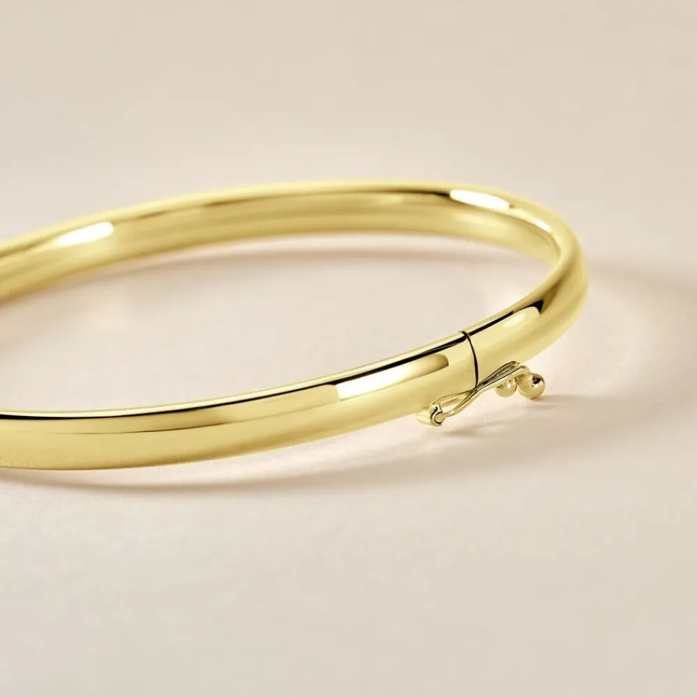 Marc Orian Bracelets Or|Bracelets Joncs > Bracelet Jonc Yuriy Fil Flexible Or Jaune