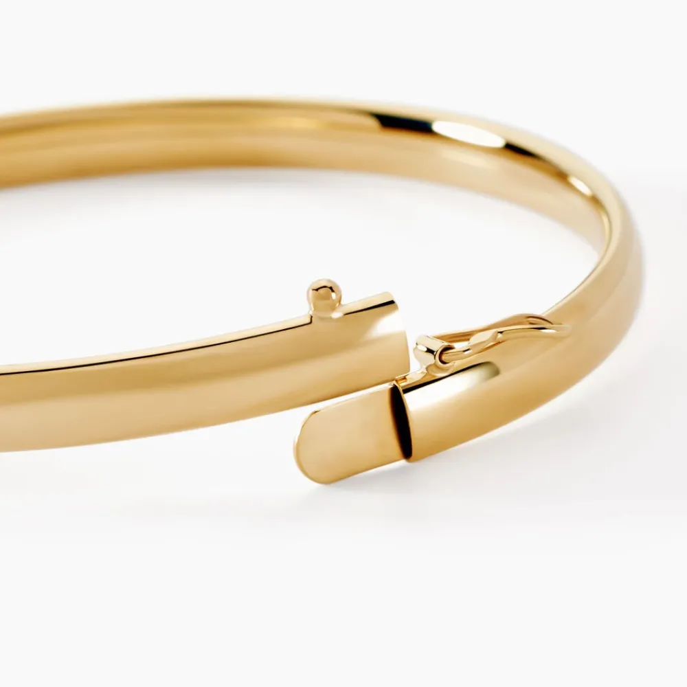 Marc Orian Bracelets Or|Bracelets Joncs > Bracelet Jonc Yuriy Fil Flexible Or Jaune
