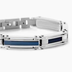 JOURDAN Bracelets Homme|Bracelets Acier Inoxydable > Bracelet Acier Bicolore