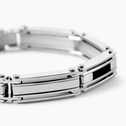 JOURDAN Bracelets Homme|Bracelets Acier Inoxydable > Bracelet Acier Blanc