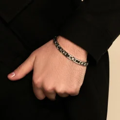 JOURDAN Bracelets Homme|Bracelets Acier Inoxydable > Bracelet Acier Blanc