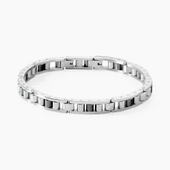 JOURDAN Bracelets Homme|Bracelets Acier Inoxydable > Bracelet Acier Blanc