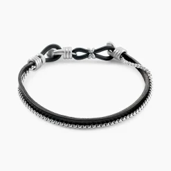Bracelet Jourdan Arpad Acier Argenté