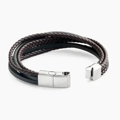 Bracelet Jourdan Byron Acier Blanc