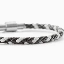 Bracelet Jourdan Cuir De Vache Bicolore