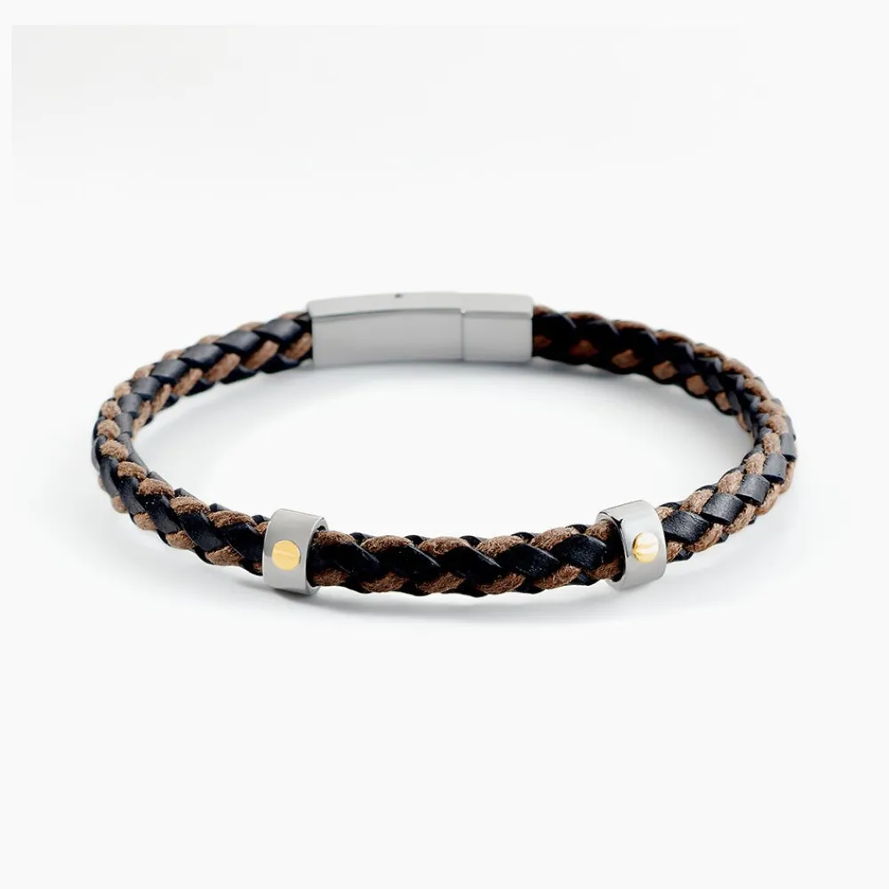 JOURDAN Bracelets Cuir|Bracelets Homme > Bracelet Dermot Cuir