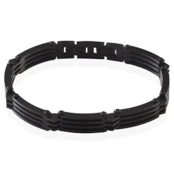 Bracelet Jourdan Homme Rio Acier Noir