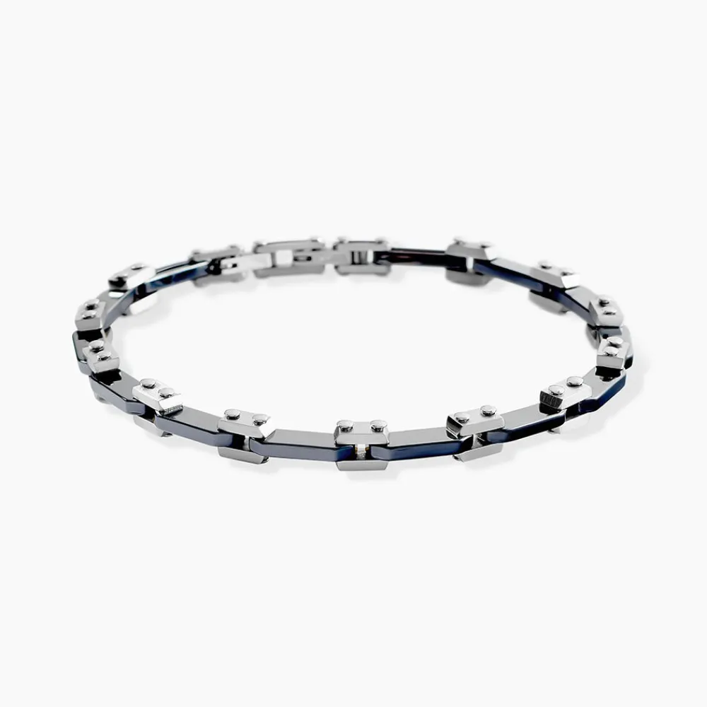 JOURDAN Bracelets Homme|Bracelets Acier Inoxydable > Bracelet Iain Acier Argenté