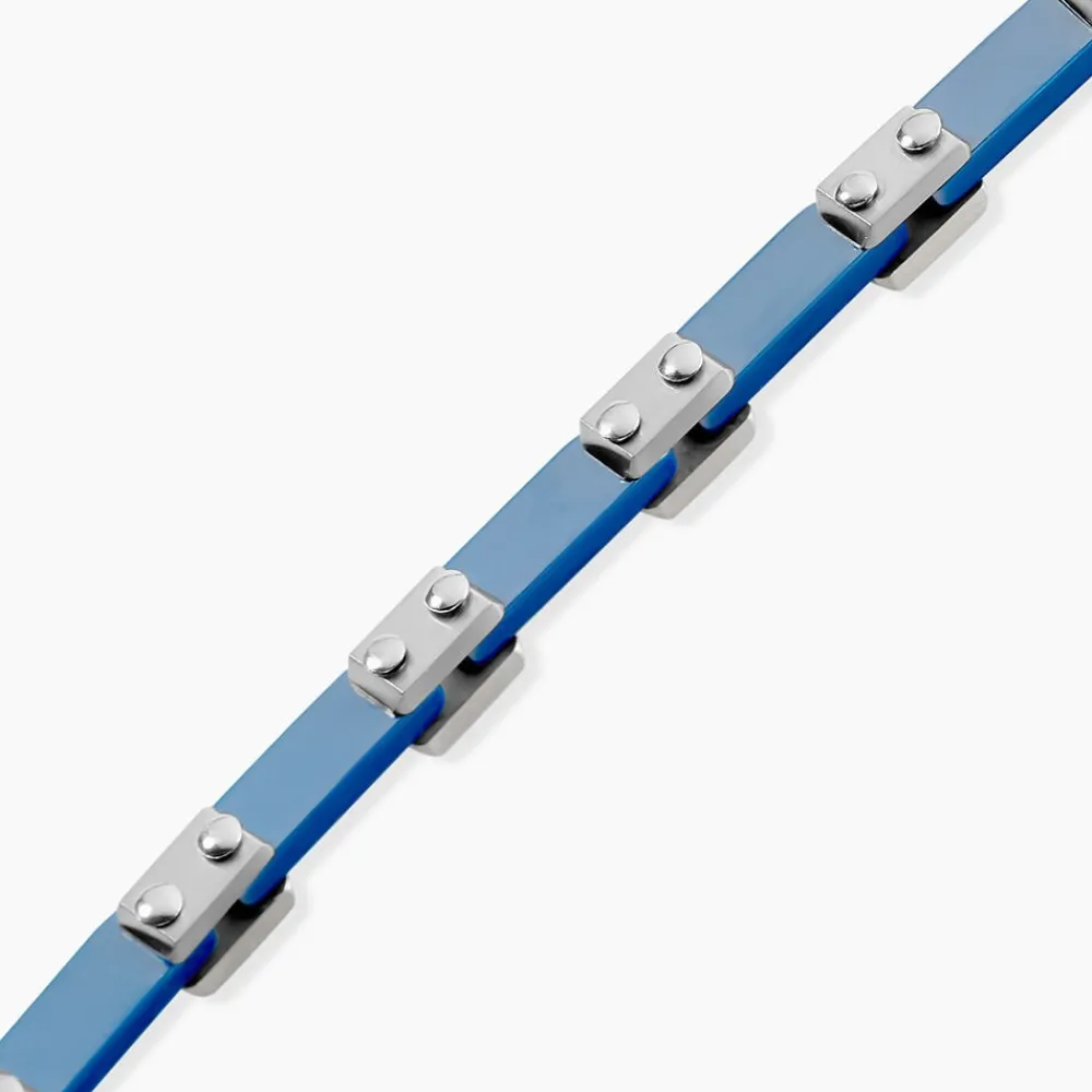 JOURDAN Bracelets Homme|Bracelets Acier Inoxydable > Bracelet Iain Acier Argenté
