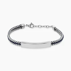 Bracelet Jourdan Joscelin Acier Argenté