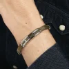 Bracelet Jourdan Kos Acier Blanc