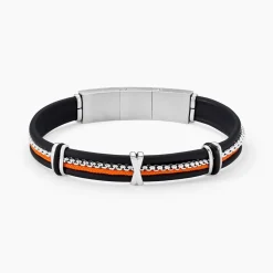Bracelet Jourdan Leon Caoutchouc Multicolore