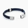 JOURDAN Bracelets Cuir|Bracelets Homme > Bracelet Orso Cuir Bleu