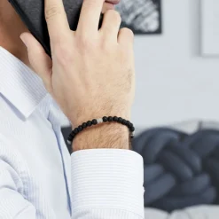 JOURDAN Bracelets Homme|Bracelets Acier Inoxydable > Bracelet Parissa Acier Bicolore