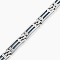 JOURDAN Bracelets Homme|Bracelets Acier Inoxydable > Bracelet Priam Acier Argenté
